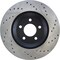 Centric Parts Sport Drilled/Slotted Brake Rotor, 127.61086R 127.61086R - alternate 5